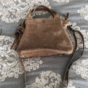 Cute Distressed Leather Pocketbook